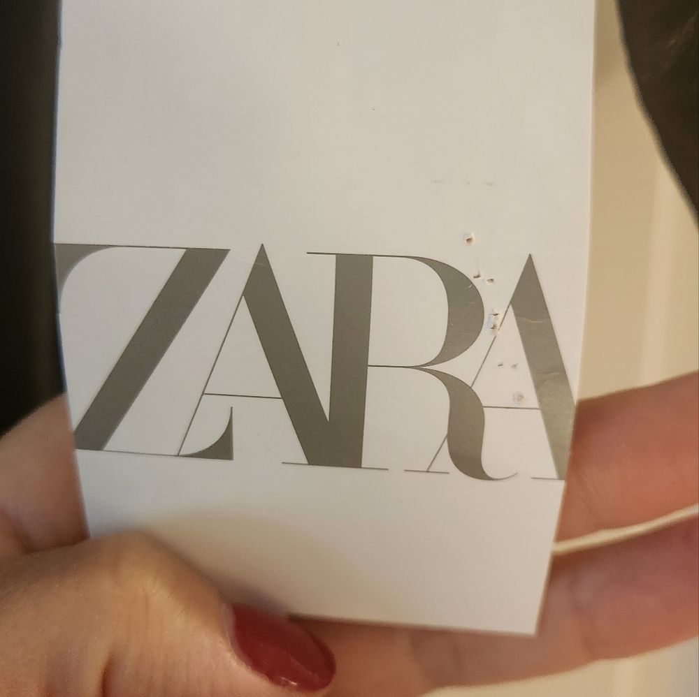Zara leather mini dress size mediums